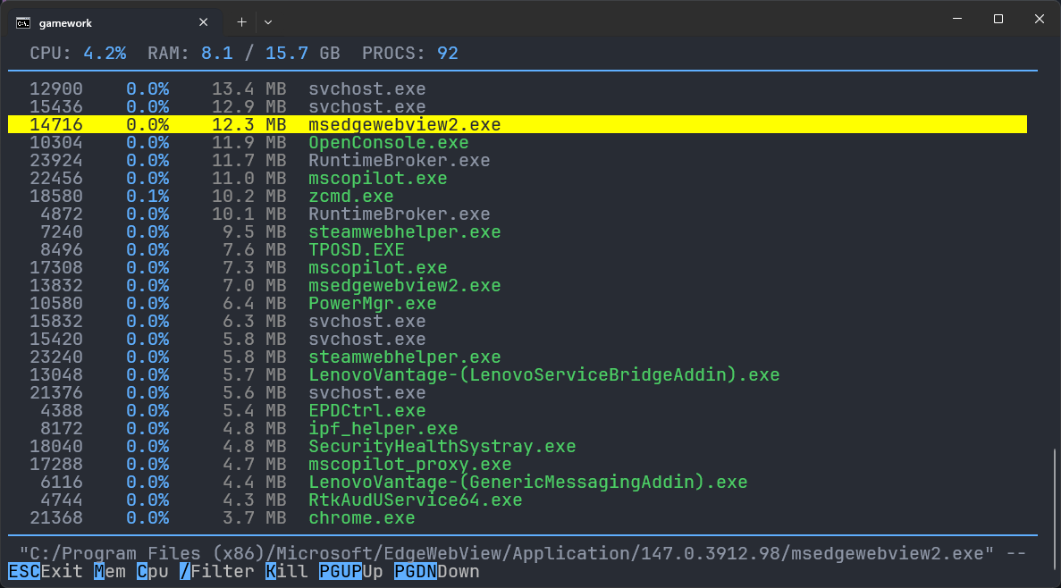 Zcmd Zcmd - Portable Windows Shell Replacement for cmd.exe and PowerShell